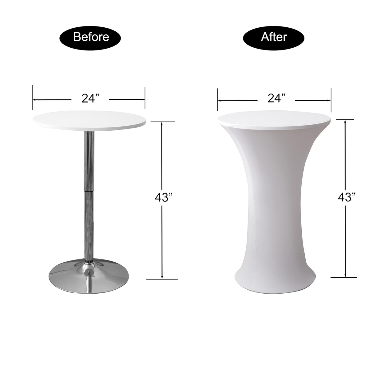 Viiamacki pool party spandex tablecover resists stains and cleans easily