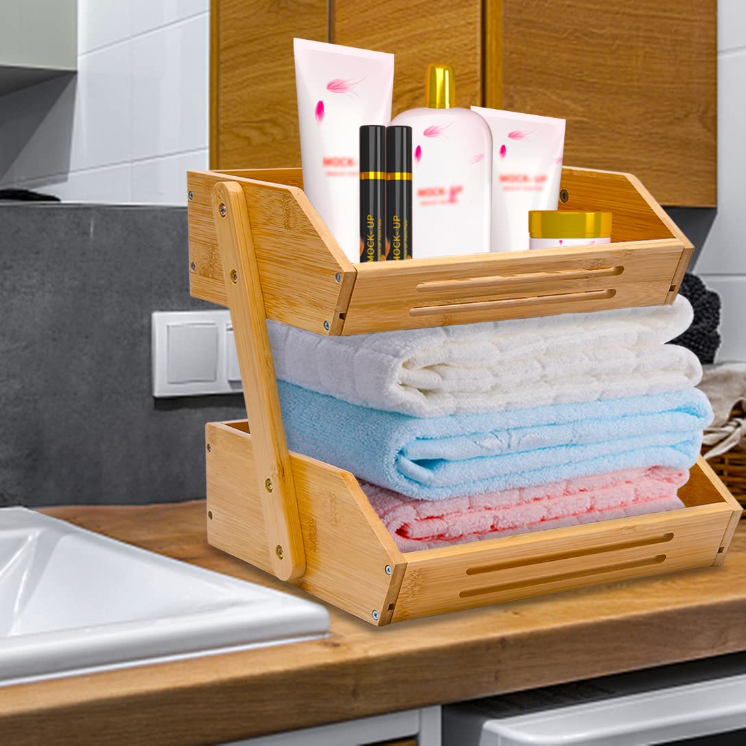 VIKEYHOME kitchen decor-friendly fruit basket adds charm to any space.