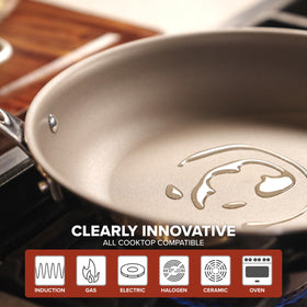 Viking PureGlide Pro cleanup ease signals quick wiping and low maintenance.