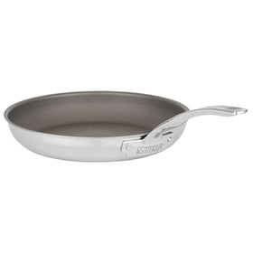 Viking PureGlide Pro 3-Ply frying pan top view with titanium surface for easy release and even cooking.