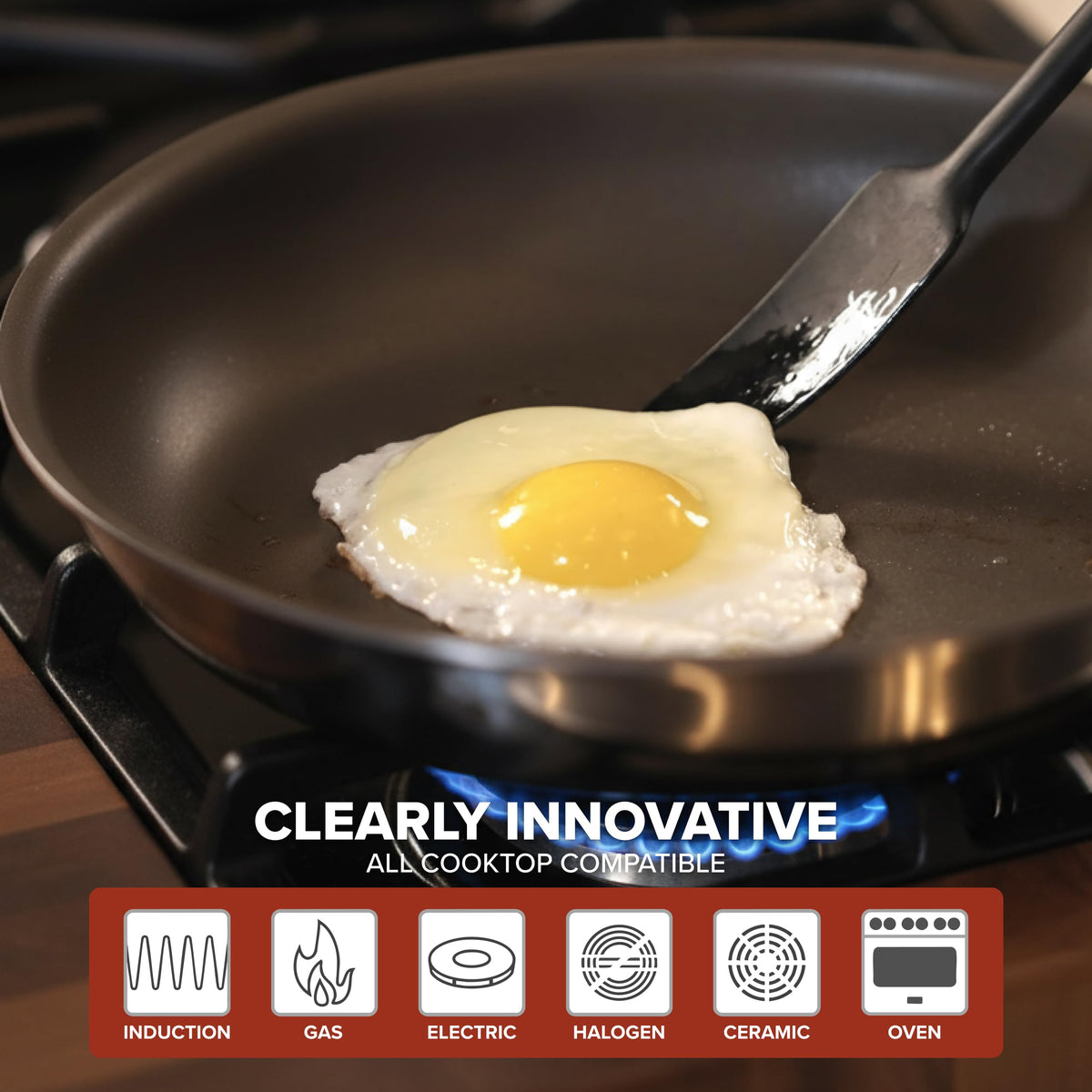 Viking PureGlide Pro 3-Ply oven-safe up to 600°F for stovetop-to-oven meals