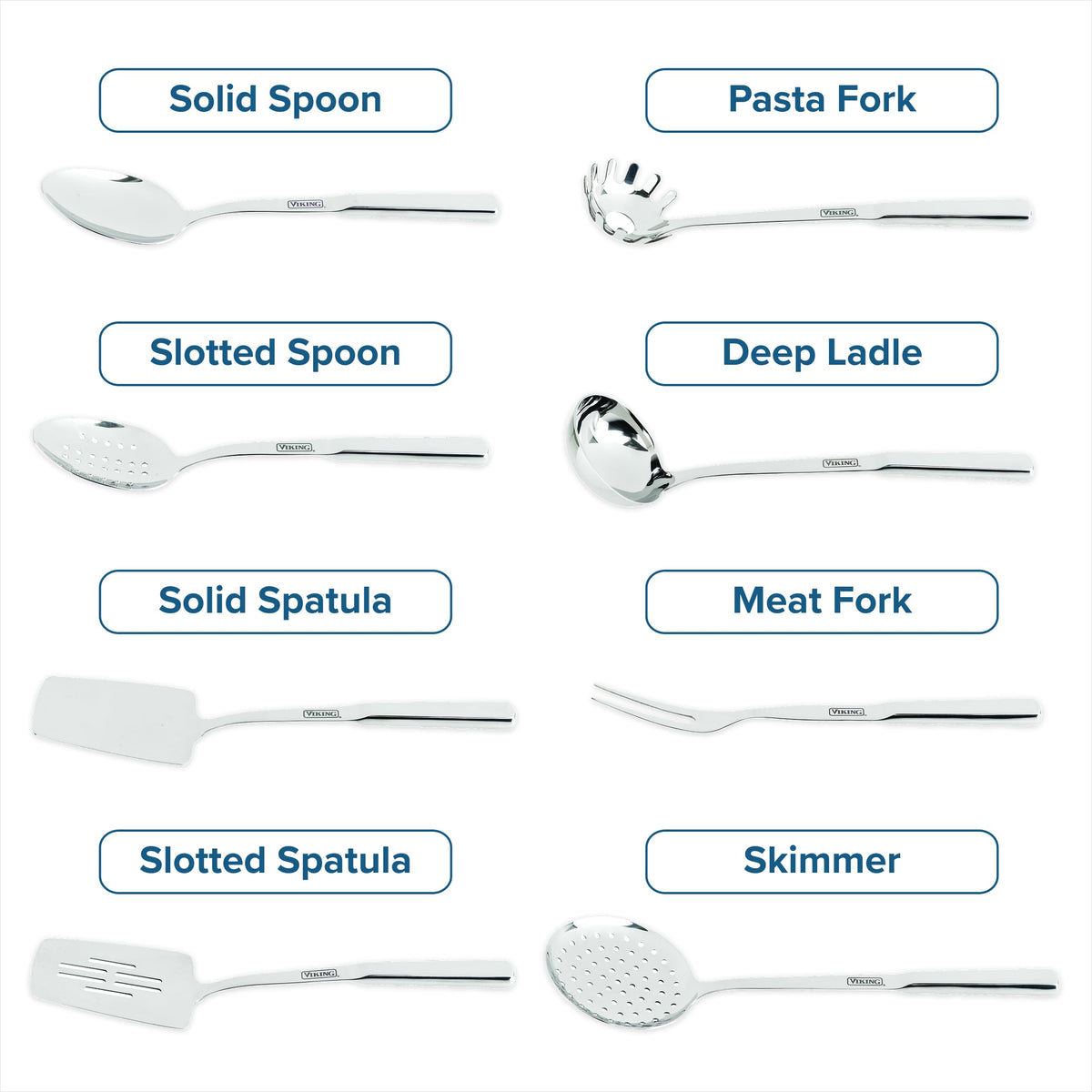 Viking solid spatula for flipping and serving with precision