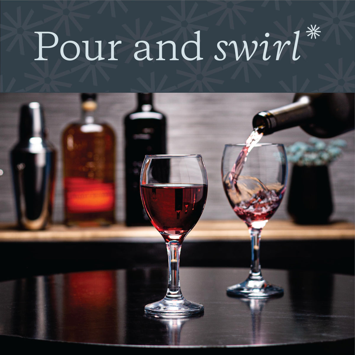 Vikko dishwasher-safe wine glasses simplify cleanup after meals.