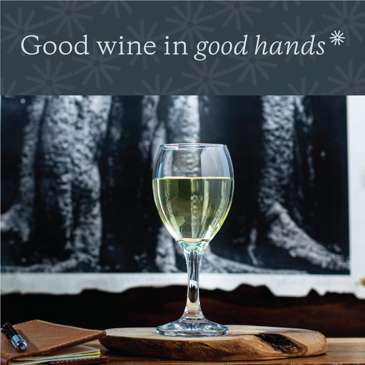 Gift-ready Vikko six-piece wine glass set for wine lovers and occasions.