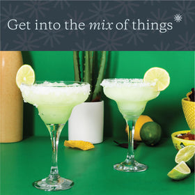 Vikko margarita glass is dishwasher safe for easy cleanup.