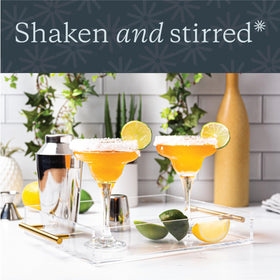 Set of 6 ensures enough glasses for guests at a party.