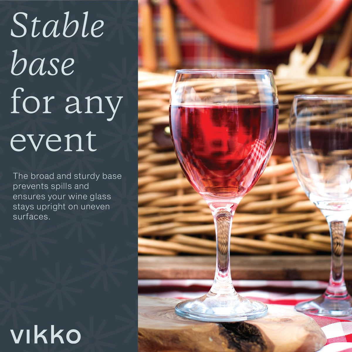 Vikko secure packaging protects glassware during shipping.