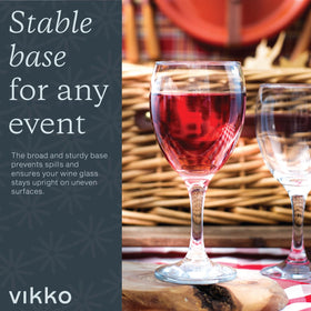 Vikko secure packaging protects glassware during shipping.