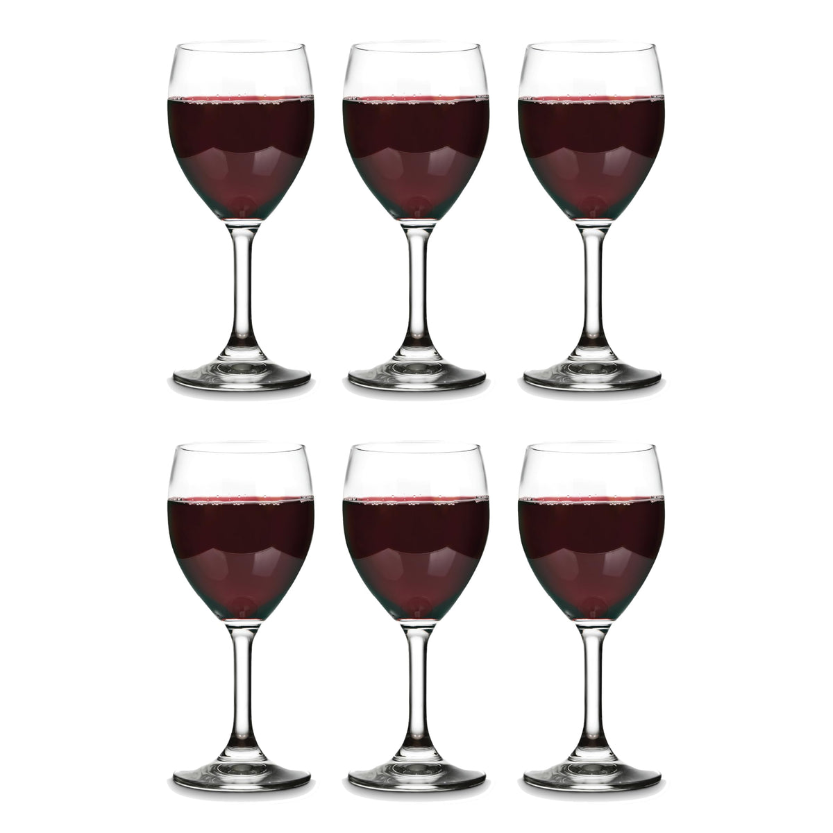 Vikko wine glasses 11.5-ounce set of six for red or white wine.
