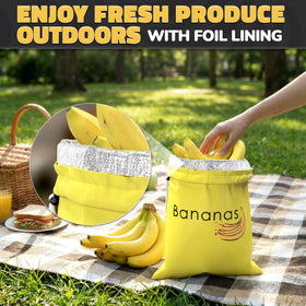VIKROM banana bag is easy to wipe clean after use