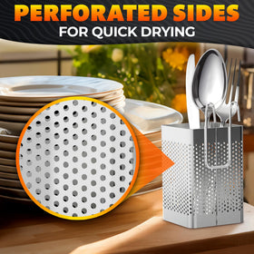 VIKROM dishwasher chopstick basket hanging caddy enables versatile placement.