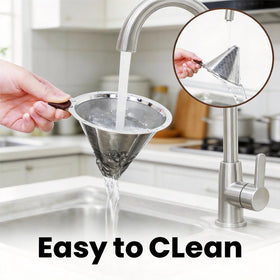 Vikuces heat-resistant silicone grip prevents burns during handling.