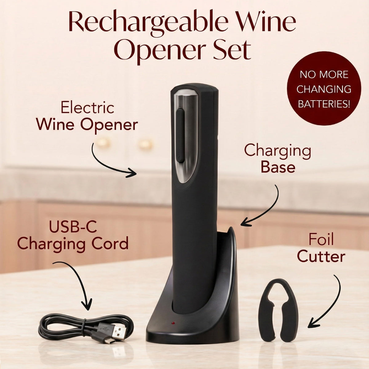 VIN FRESCO automatic cork removal in action on a bottle