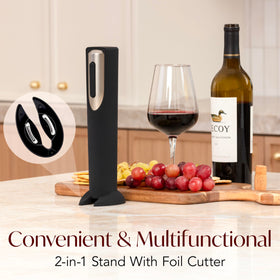 VIN FRESCO corkscrew-action demonstrates effortless cork removal
