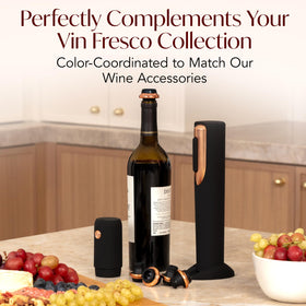 VIN FRESCO preserves red and white wines for later enjoyment