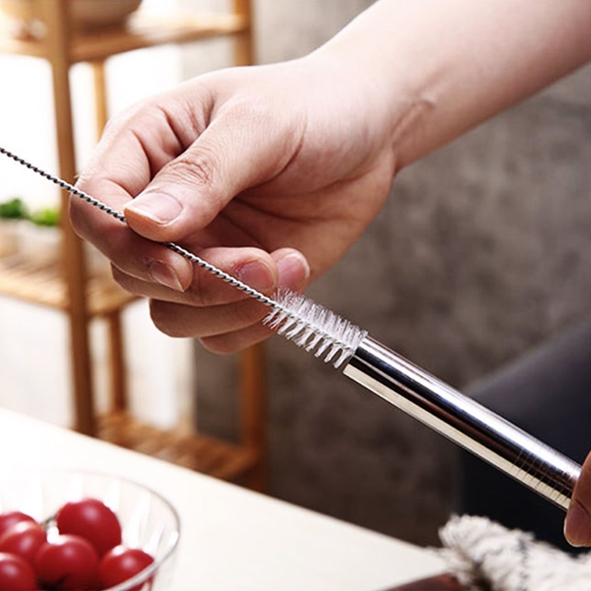 Vinaco reusable stainless steel straw set to reduce waste