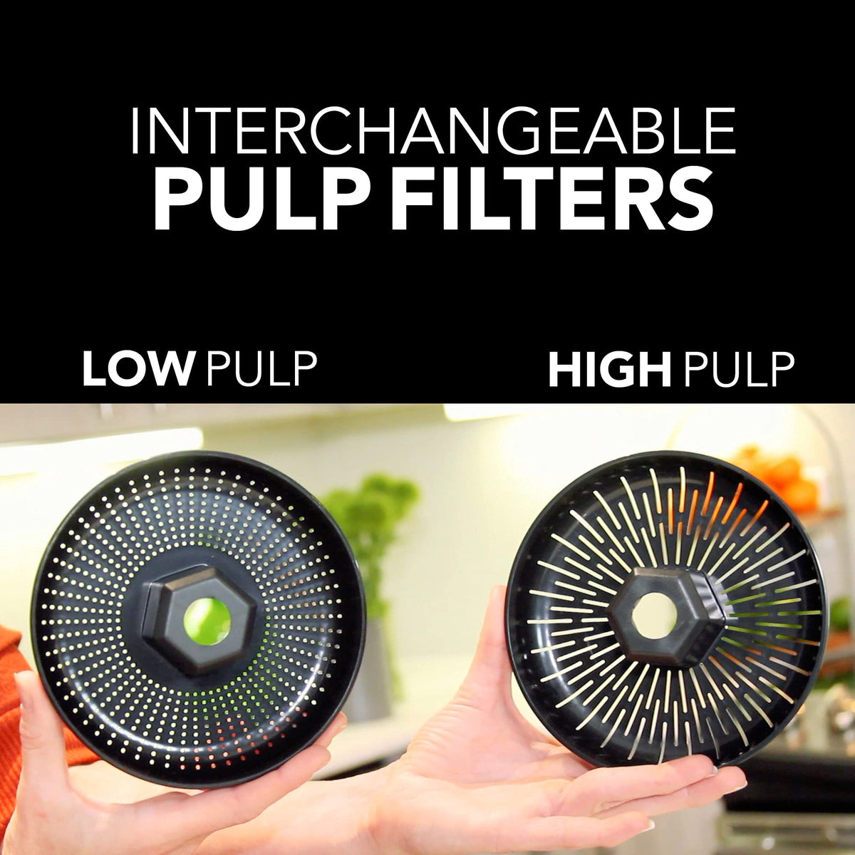 VINCI dishwasher-safe removable parts speed up cleanup after juicing