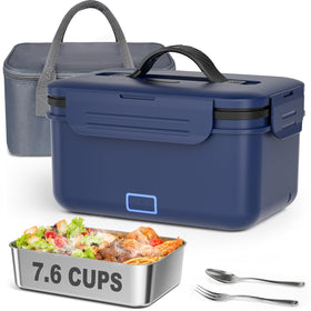 Vingud cordless lunch box main lid seals securely to prevent leaks during travel.