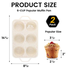 Vinino stackable muffin pans saving kitchen space