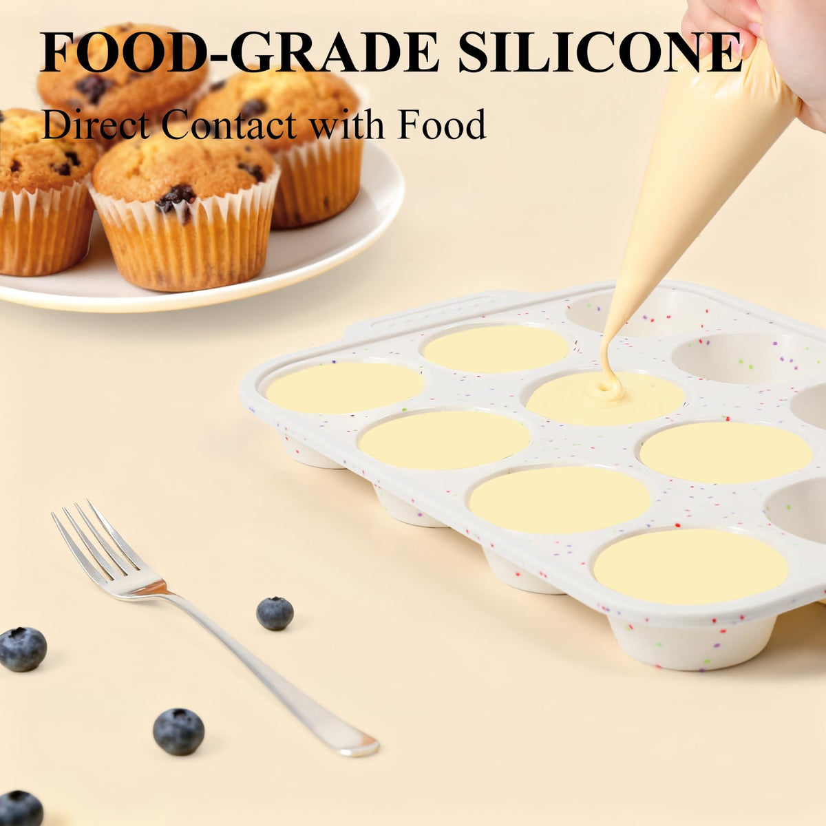Vinino non-slip handles provide secure grip during use.
