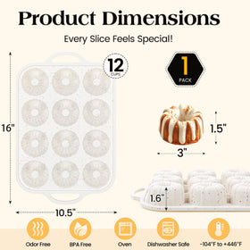 Vinino safe food-grade BPA-free silicone resists stains and odors.