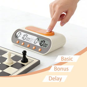 VINJOE Chess Clock alarm function signaling end of time.