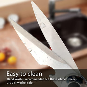 VINKELON kitchen scissors bottle opener action shows convenient extra use