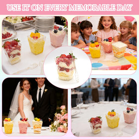 Vintrol stackable cups save storage space.