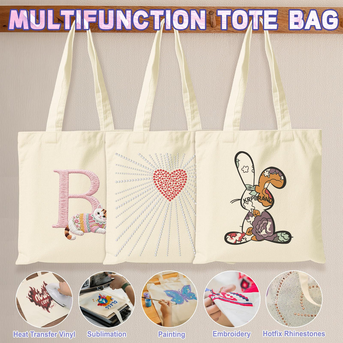 Viobepass versatile tote for gifts and events, perfect as party favors.