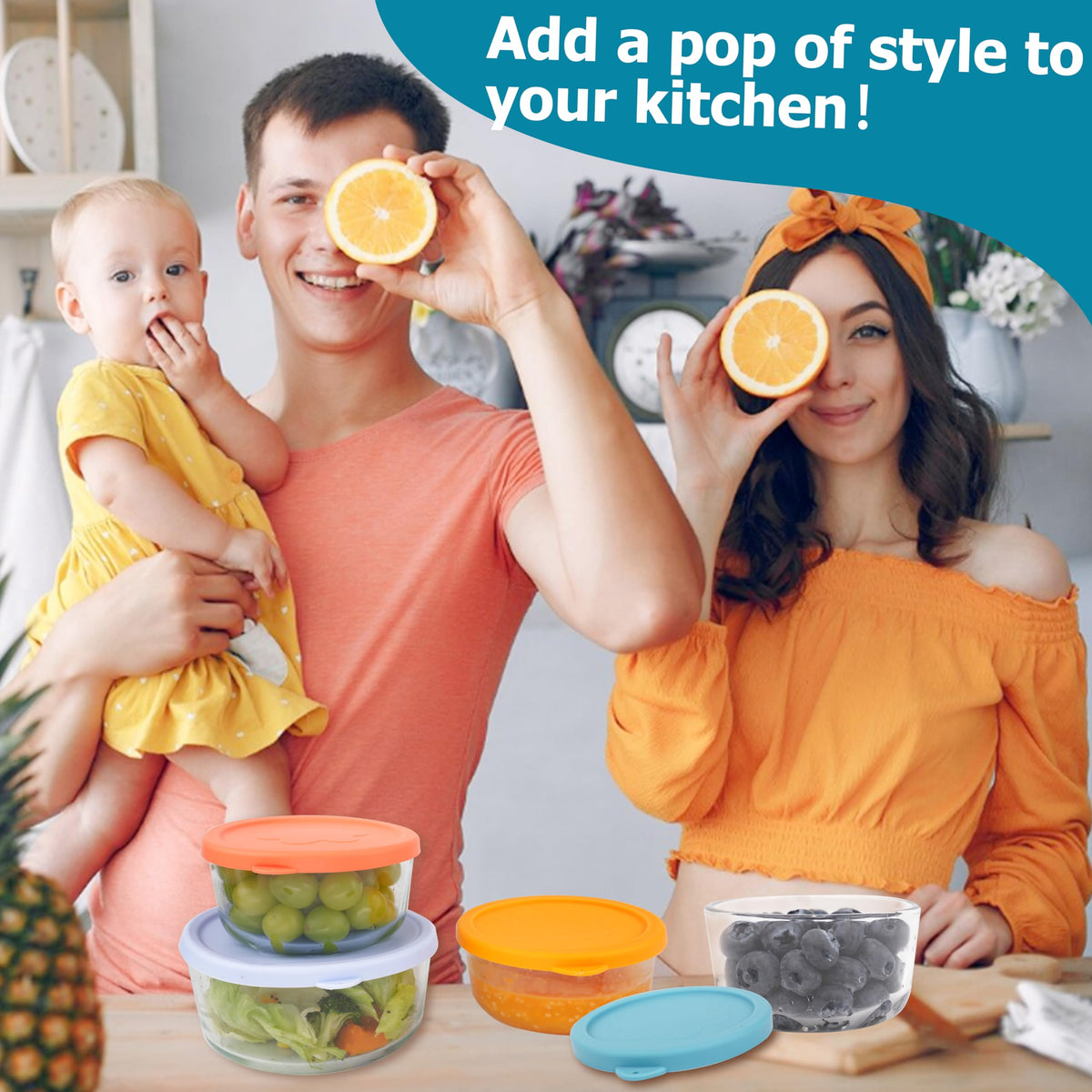 Viotiin replacement lid set makes organization easier in storage.