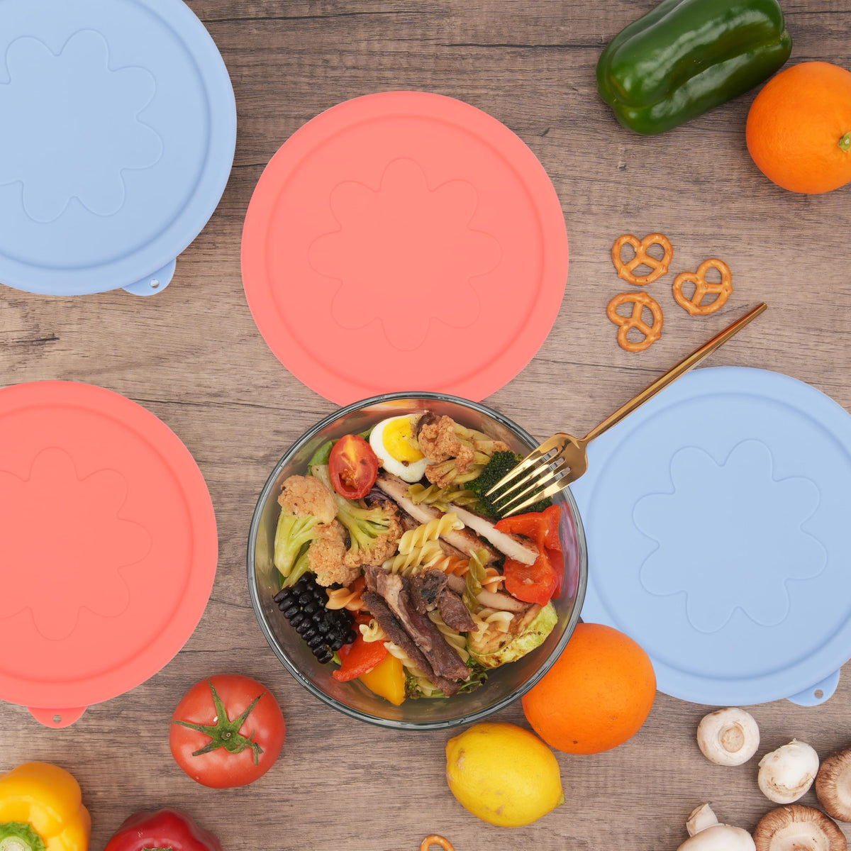 Dishwasher-safe icon with Viotiin lids for easy cleanup