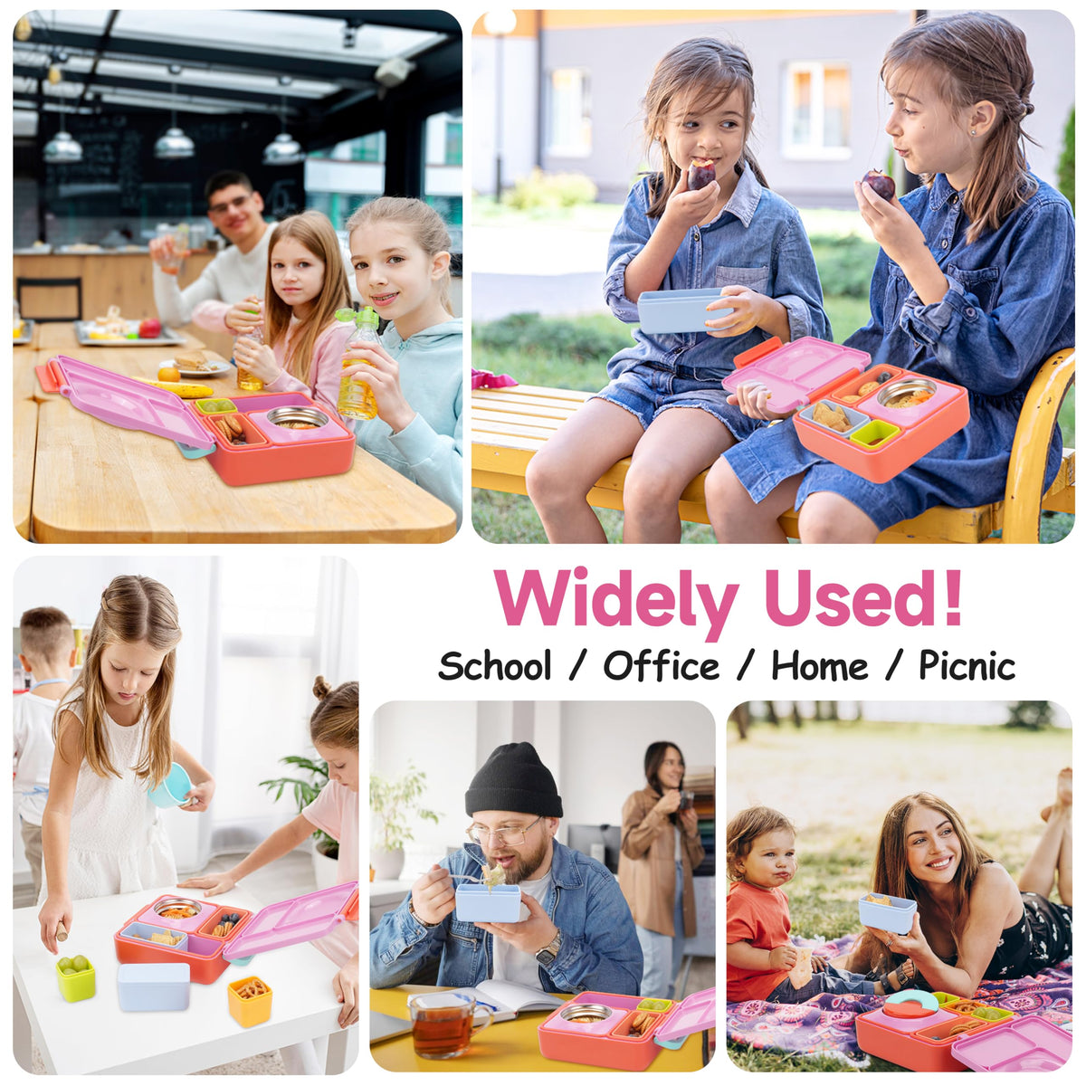 Viotiin reusable containers offer durable, portable storage for on-the-go meals