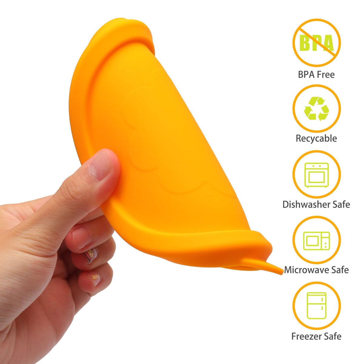 Durable Viotiin silicone lid showcases reusable, flexible design for everyday use.