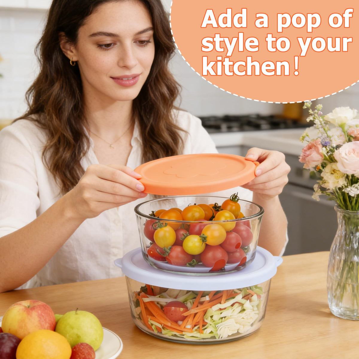 Viotiin wide temperature range lid suitable for fridge and freezer