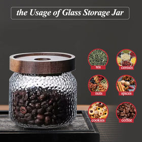 Viovian jars on the counter provide versatile storage for spices