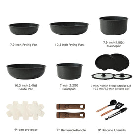 Vipwind 11-inch covered fryer with glass lid for versatile cooking tasks.