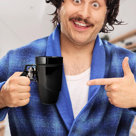 Ceramic safety and quality in VIREESR revolver mug for daily use