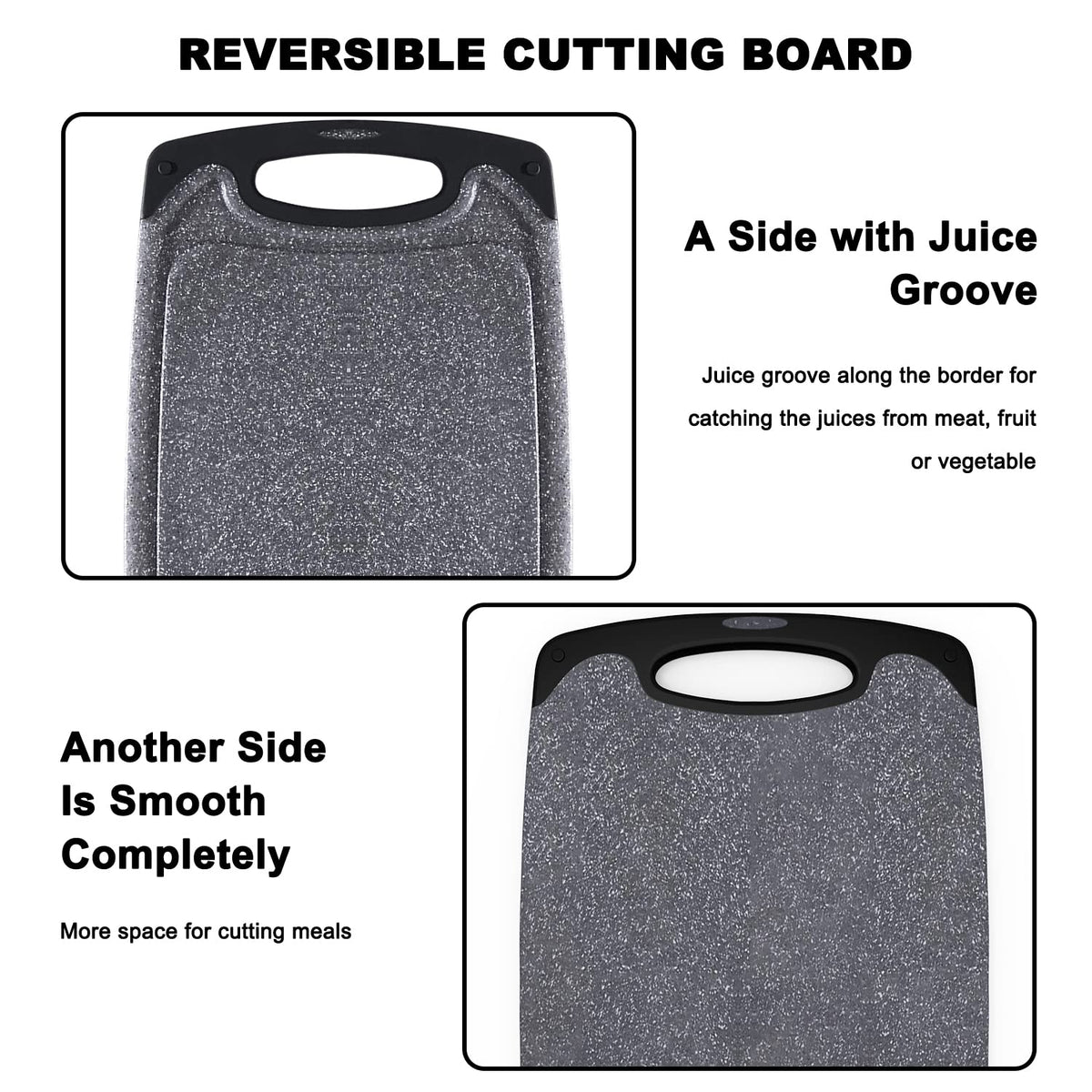 Viretang dishwasher-safe cutting boards simplify cleanup after cooking