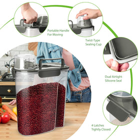 Viretec BPA-free durable material shown for long-lasting kitchen use.