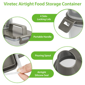 Viretec dishwasher-safe feature simplifies cleaning and maintenance