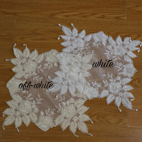 VIRFONOR gift-ready beaded doilies suitable for holidays and celebrations
