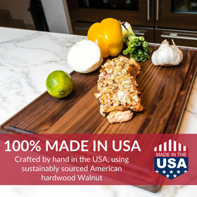 Virginia Boys Kitchens knife-friendly surface helps preserve blade sharpness