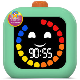 VISSE digital visual timer with dot display supports calm transitions at home.