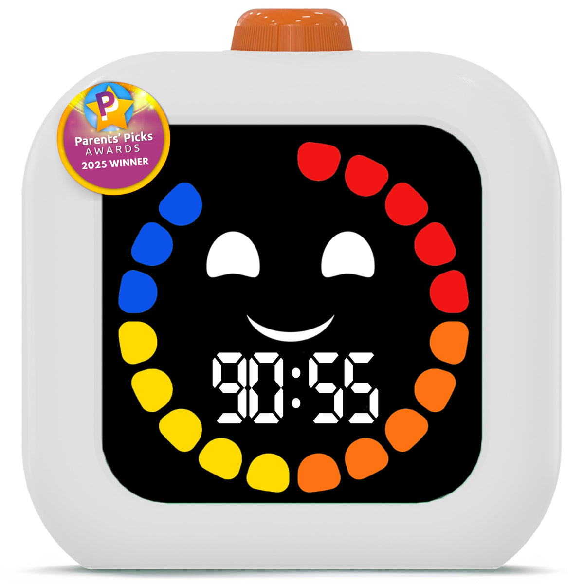 VISSE TimeBuddy with colorful countdown dots guiding kids through transitions