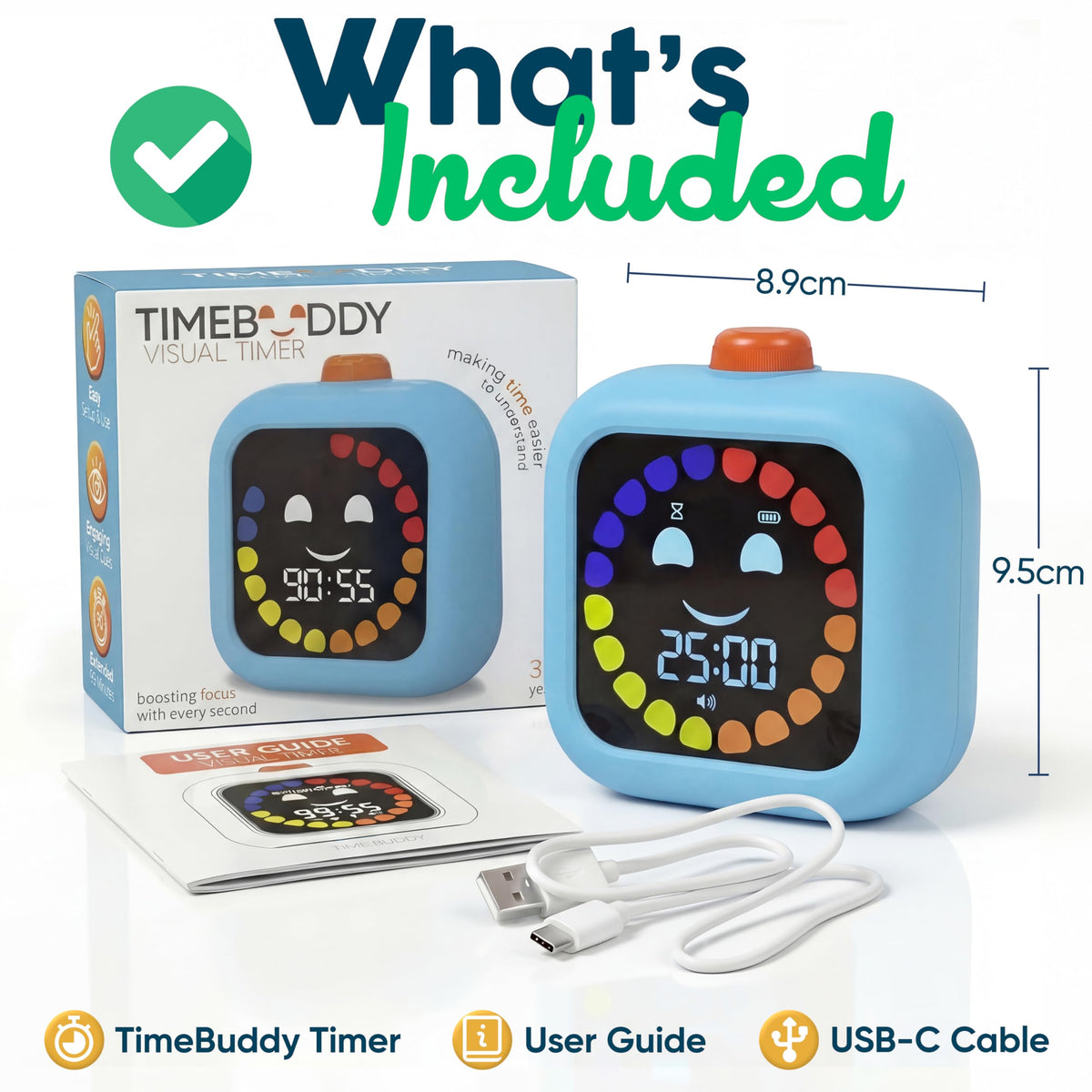 VISSE durable timer with US-based support provides reliable help.