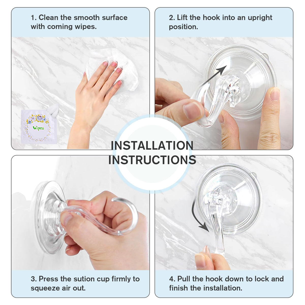 VIS'V clear, durable design blends with any decor while staying unobtrusive.