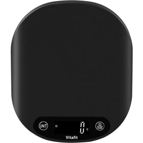 Vitafit 33lb scale front view with LED display for precise measurements
