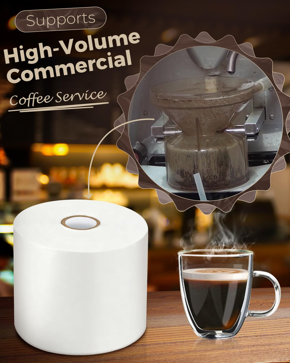 VitaFlow Tool 50766.0001 high-density roll supports coffee clarity in service.