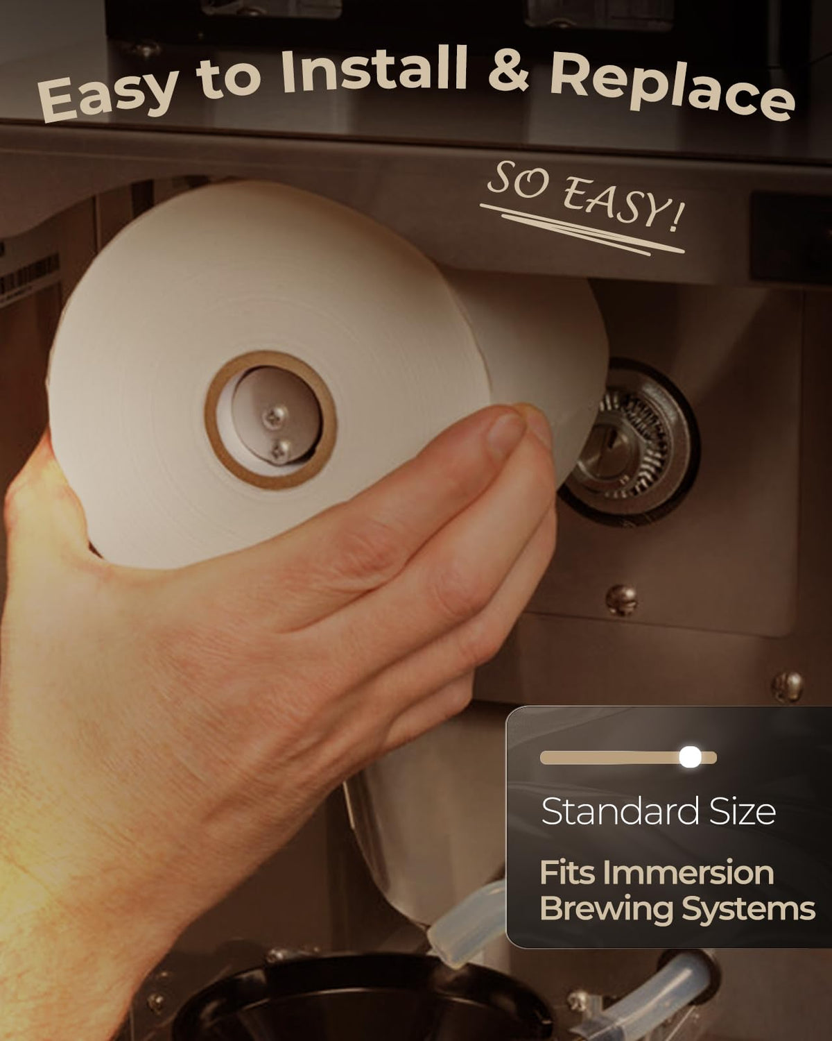 VitaFlow Tool 50766.0001 sturdy filter paper for busy cafes.