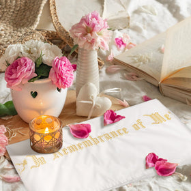 VitalCozy machine washable tablecloth for easy upkeep after ceremonies.